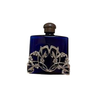 Cobalt Blue Perfume Bottle